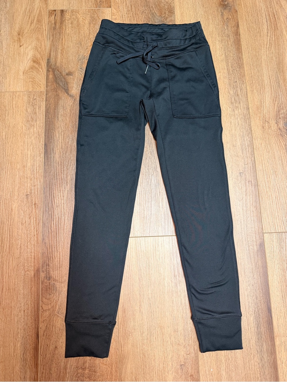 Aerie Chill Play Move Pocket Jogger Leggings Black Small High Rise Athleisure
